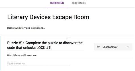 How to Build a Digital Escape Room Using Google Forms — Bespoke ELA Essay Writing Tips + Lesson