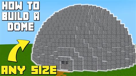 How to Build a Dome in Minecraft What Box Game