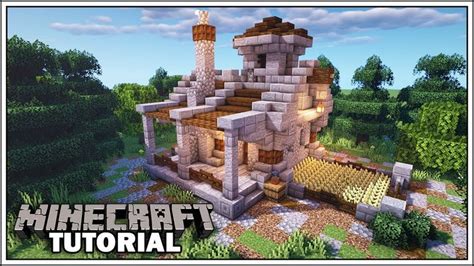 How to Build a Dwarven Starter House [Minecraft 1.14 Tutorial] YouTube