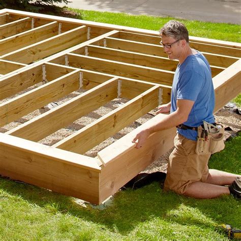 How to Build a Floating Deck 3 Steps Instructables