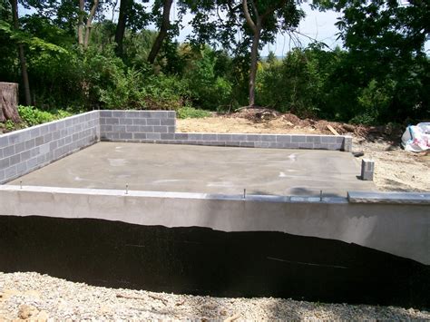 How to Build a Garage Ground Work and Concrete Pad YouTube