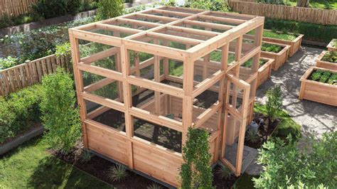 How to Build a Garden Enclosure A Simple Plan for Beginners YouTube