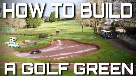 How to Build a Golf Green YouTube