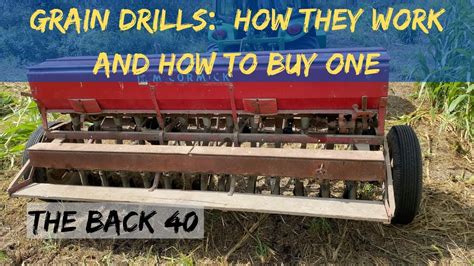 How to Build a Grain Drill - YouTube