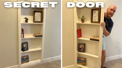 How to Build a Hidden Bookcase Door and Have it Look AMAZING YouTube