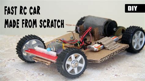 How to Build a Homemade RadioControlled Car from Scratch A