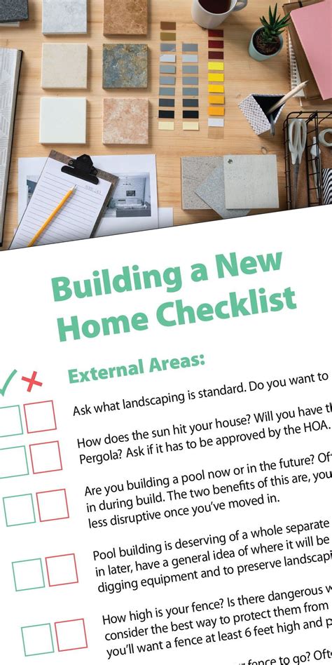 How to Build a House New Build Checklist for Home Buyers in 2021