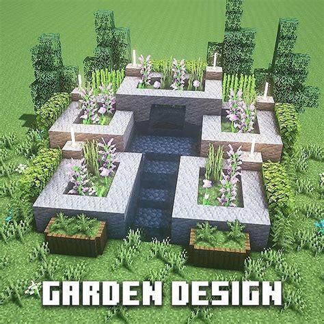 How to Build a Modern Garden in Minecraft Gardening 101 Tutorial
