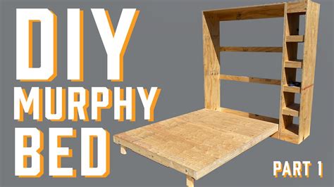 How to Build a Murphy Bed Part 1 YouTube
