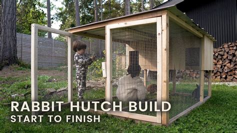 How to Build a Rabbit Hutch DIY Hutch Step by Step