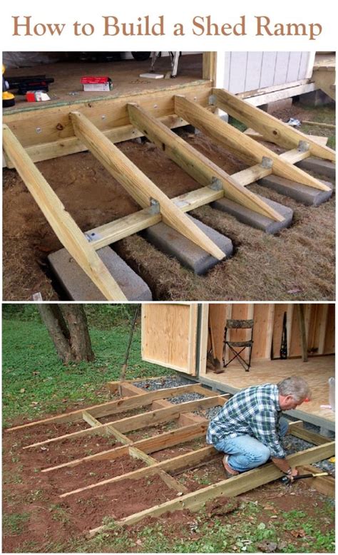How to Build a Ramp for a Shed (EASY How to Build a Shed Ramp Guide