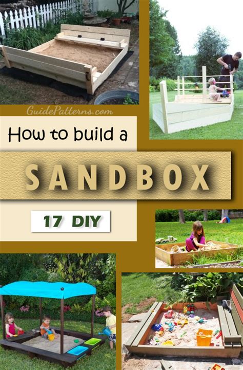 How to Build a Sandbox 17 DIY Plans Guide Patterns