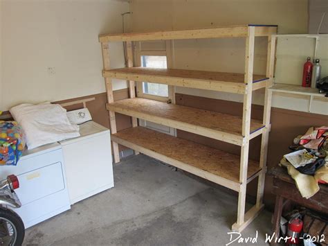How to Build a Shelf for the Garage