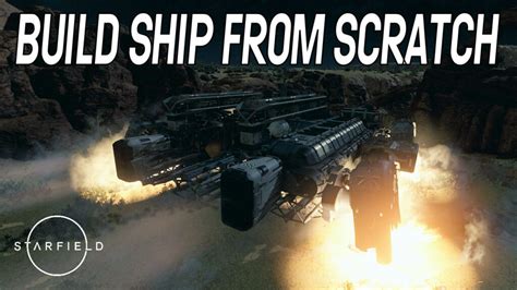 How to Build a Ship From Scratch in Starfield