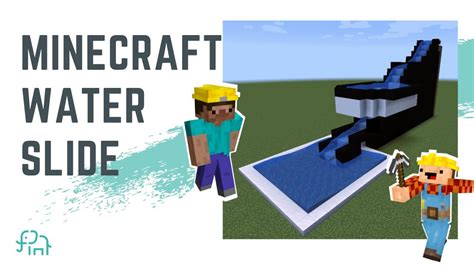 How to Build a Simple Minecraft Water Slide Beginner Minecraft