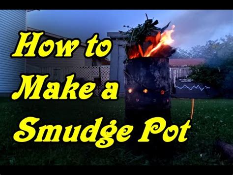 How to Build a Smudge Pot!!! YouTube