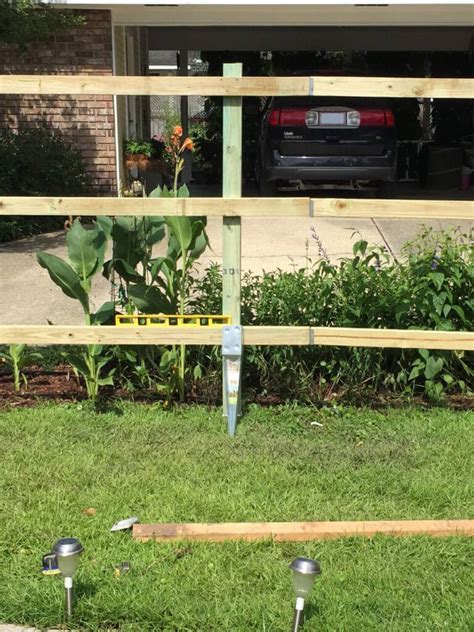 How to Build a Straight Fence Using Post Anchors OZCO Building Products