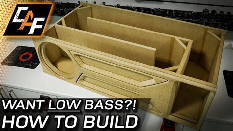 How to Build a TLine Subwoofer Box YouTube