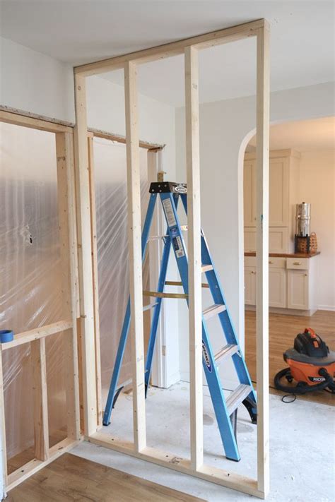 How to Build a Wall in an Existing Home Angela Marie Made