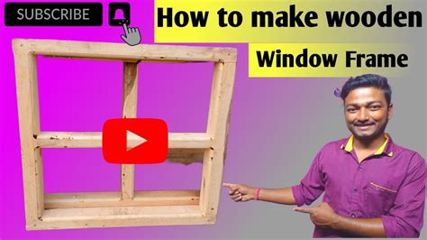 How to Build a Window Frame DIY YouTube