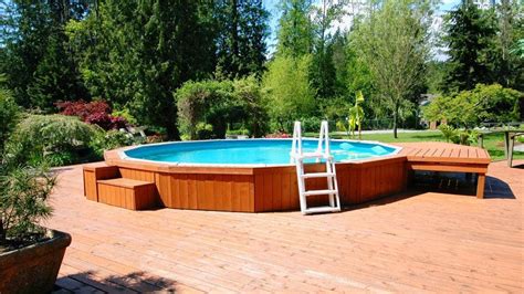 How to Build an AboveGround Swimming Pool Forbes Home