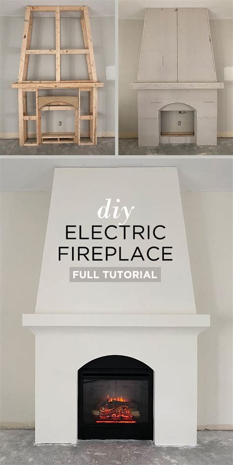 How to Build an Electric Fireplace Wall A StepbyStep Guide Best