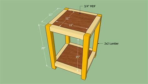 How to Build an End Table, Arts & Crafts Style - YouTube