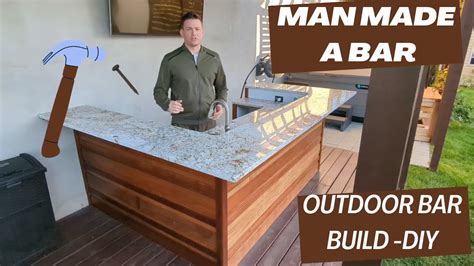 How to Build an Outdoor Bar YouTube