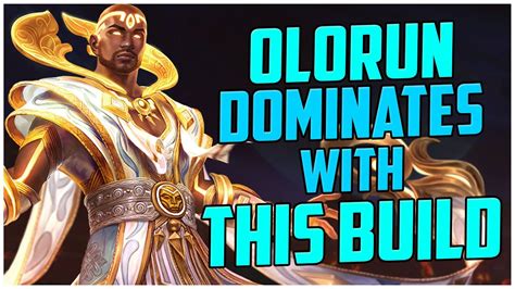 How to Build and Play Olorun Smite Complete Guide YouTube