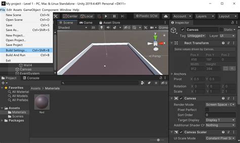 How to Build and Run a Unity Game Project