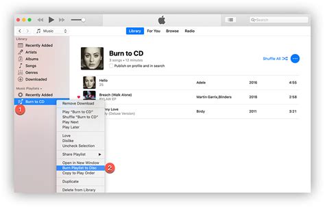 How to Burn Music to CDs in iTunes