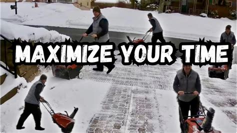 How to CORRECTLY Use a Snowblower in Your Own Driveway(Toro) YouTube