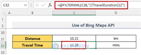 How to Calculate Travel Time Between Two Cities in Excel (2 Ways)
