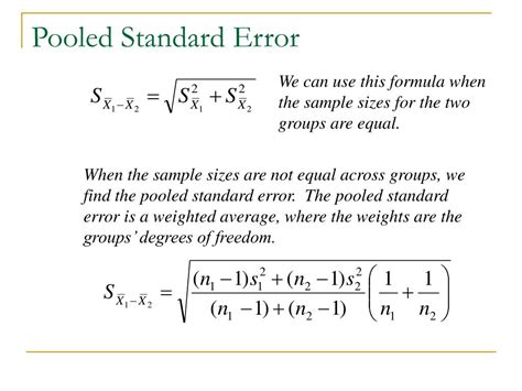 How to Calculate a Pooled Standard Error Sciencing