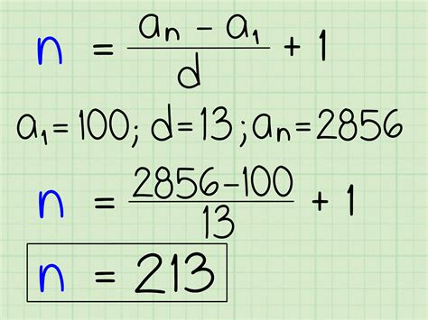 How to Calculate a Term in an Arithmetic Sequence, Given