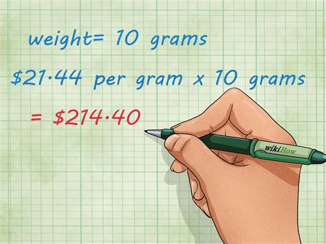 How to Calculate the Value of a Gram of 10k Gold