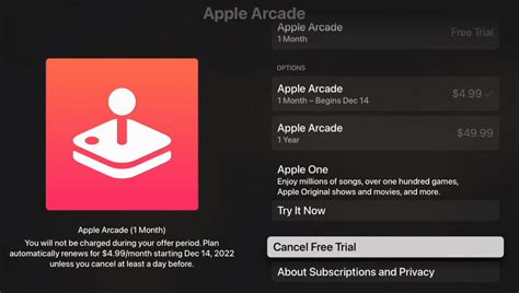 How to Cancel Apple Arcade