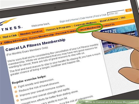 How to Cancel LA Fitness Membership Online