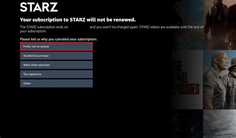 How to Cancel Starz
