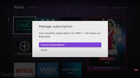 How to Cancel Subscriptions On Roku