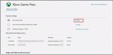 How to Cancel Xbox Game Pass