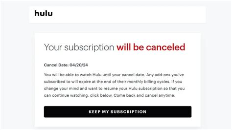 How to Cancel Your Hulu Subscription