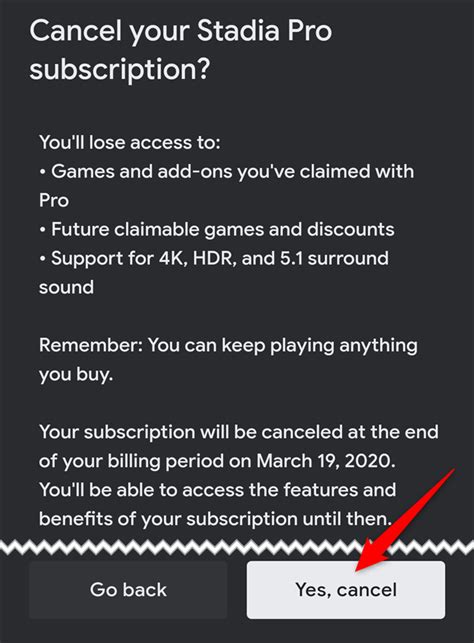 How to Cancel a Stadia Pro Subscription