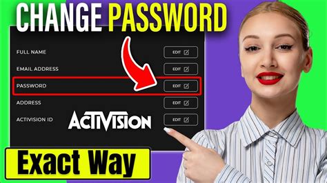 How to Change Activision Account Password