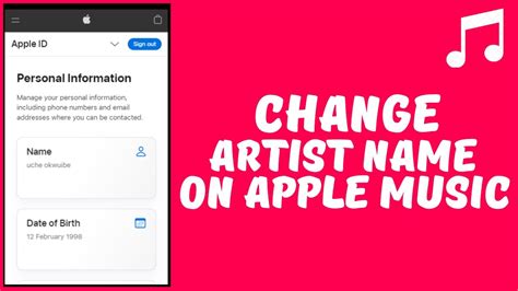 How to Change Artist Name on Apple Music A StepbyStep Guide