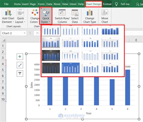 How to Change Chart Style in Excel (with Easy Steps)