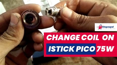 How to Change Coil on the iStick Pico 75W - YouTube