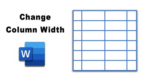 How to Change Column Width and Spacing in Microsoft Word YouTube