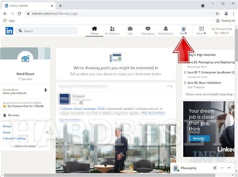 How to Change Content Language in Linkedin HardReset.info