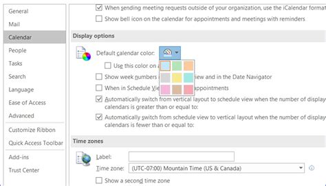 How to Change Default Color for all Outlook Calendars ExcelNotes